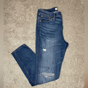Madewell 9” High Riser Skinny Skinny Jeans